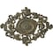 Ekena Millwork Katheryn Ceiling Medallion, Hand-Painted Witch Hazel Crackle, 22 1/2"W x 30 3/8"H x 1 1/2"P CM30KTWHC - alternate 1